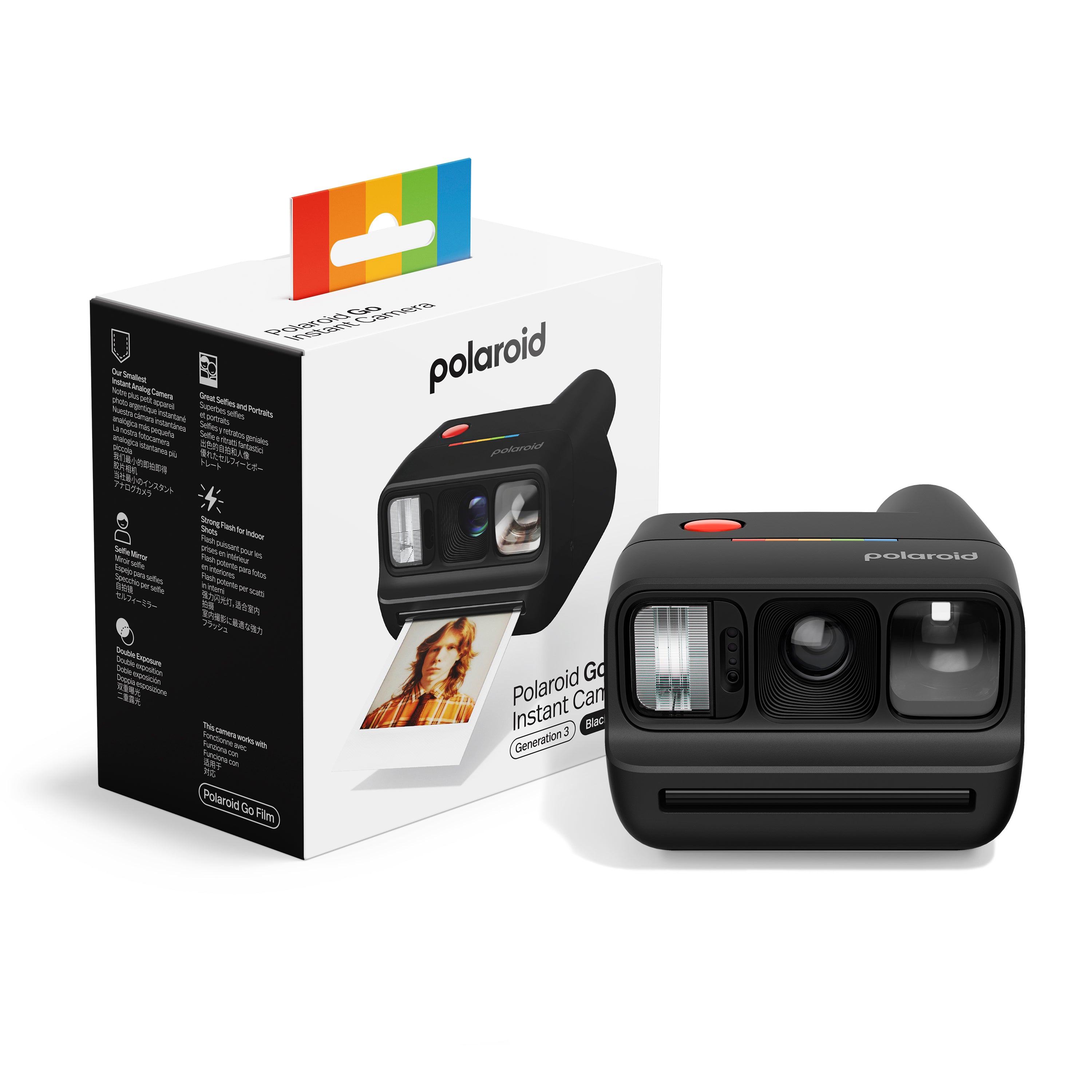 Polaroid Go Instant Camera - Gen 3 - Black