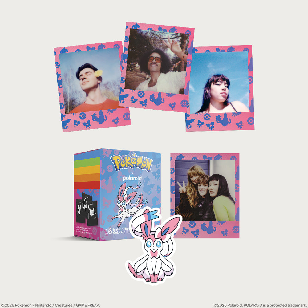 Polaroid Color Go Film – Pokémon Sylveon Edition (16 Instant Photos)