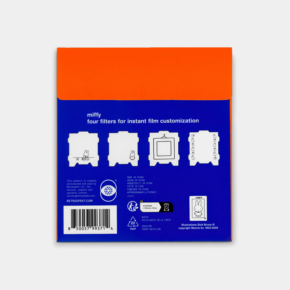 Miffy Photo Filters for Polaroid Film Cameras