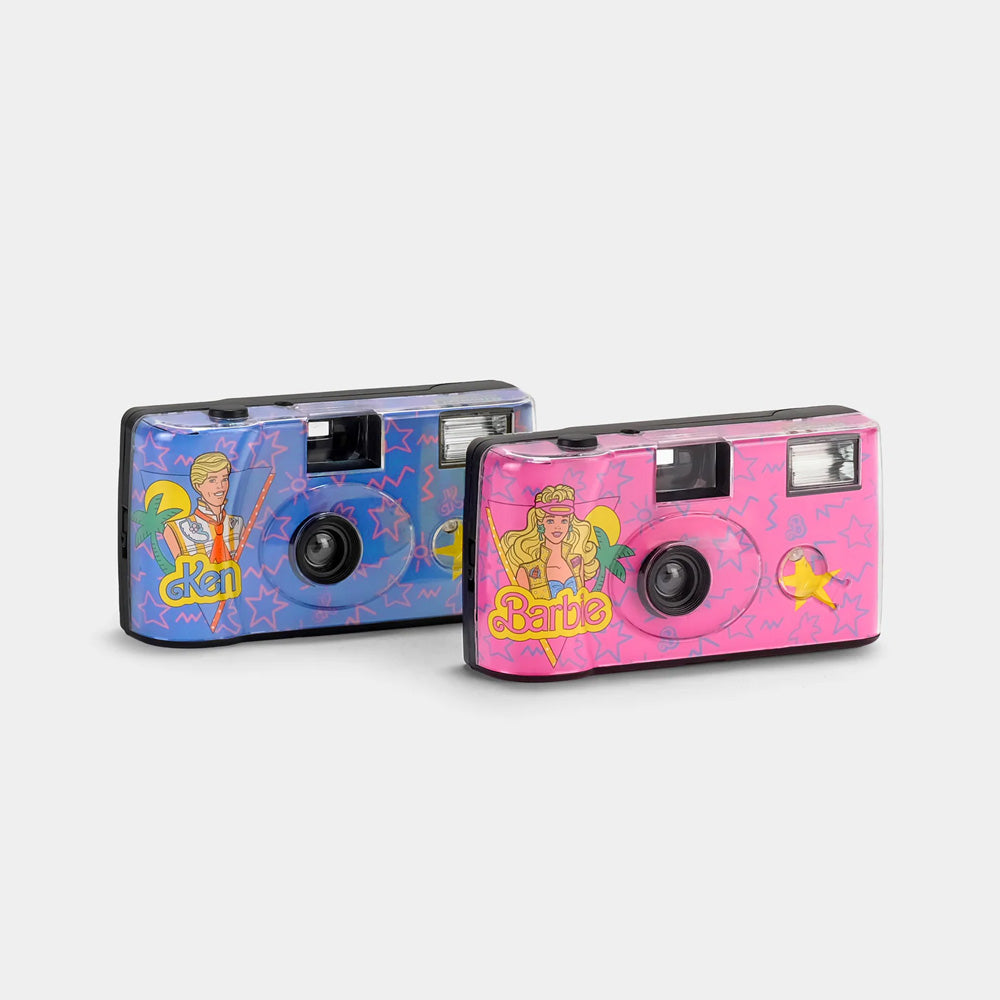 Barbie & Ken Preloaded 35mm Film Simple-Use Cameras (Double Pack)