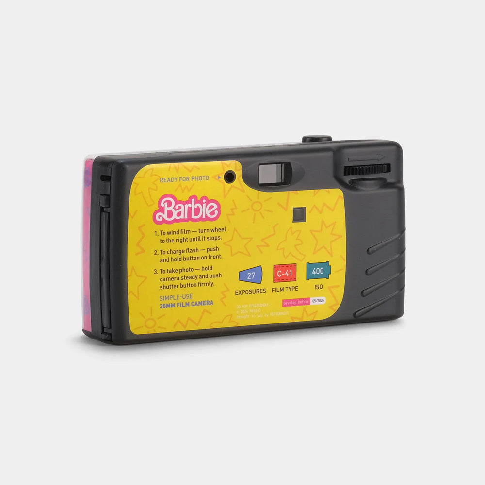 Barbie & Ken Preloaded 35mm Film Simple-Use Cameras (Double Pack)