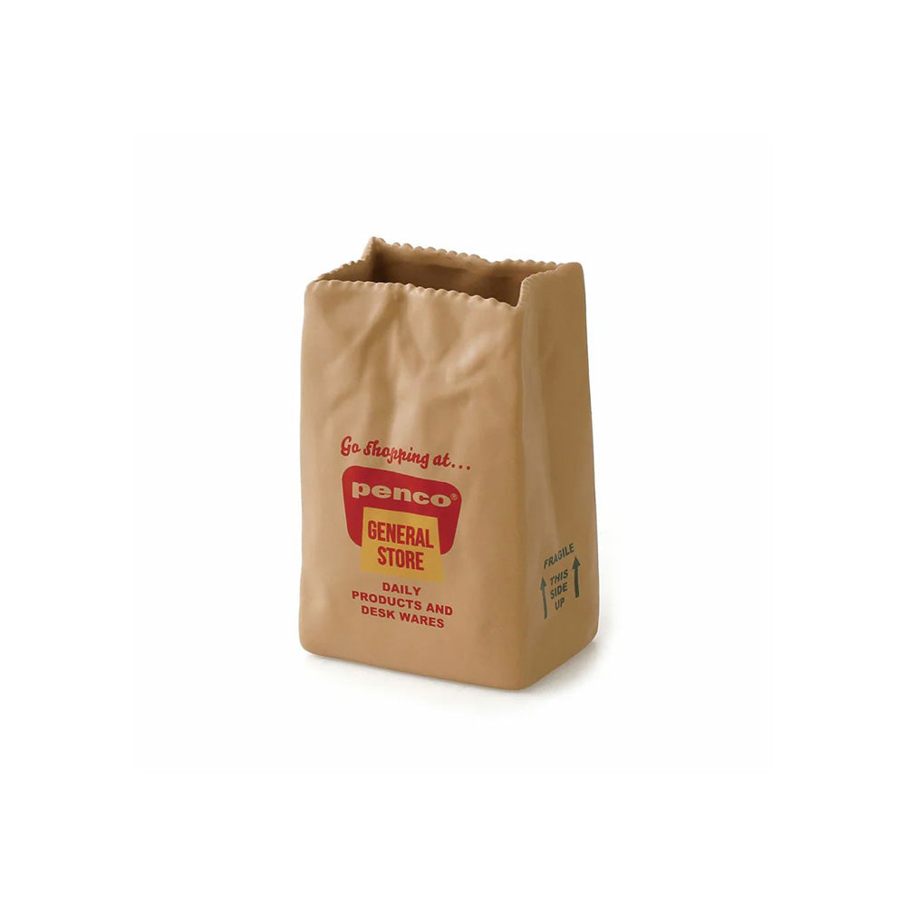 Penco Ceramic 'Brown Paper Bag' Stand