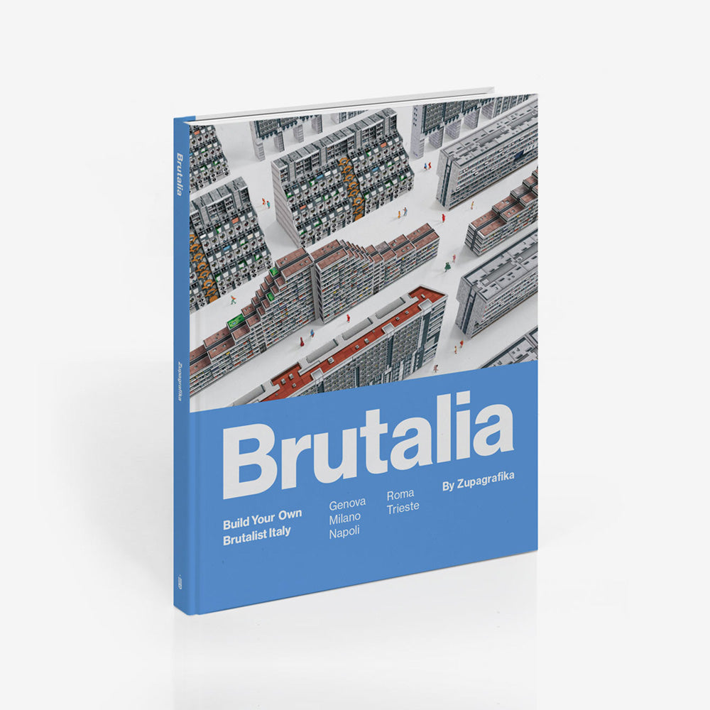 BRUTALIA : Build Your Own Brutalist Italy by Zupagrafika