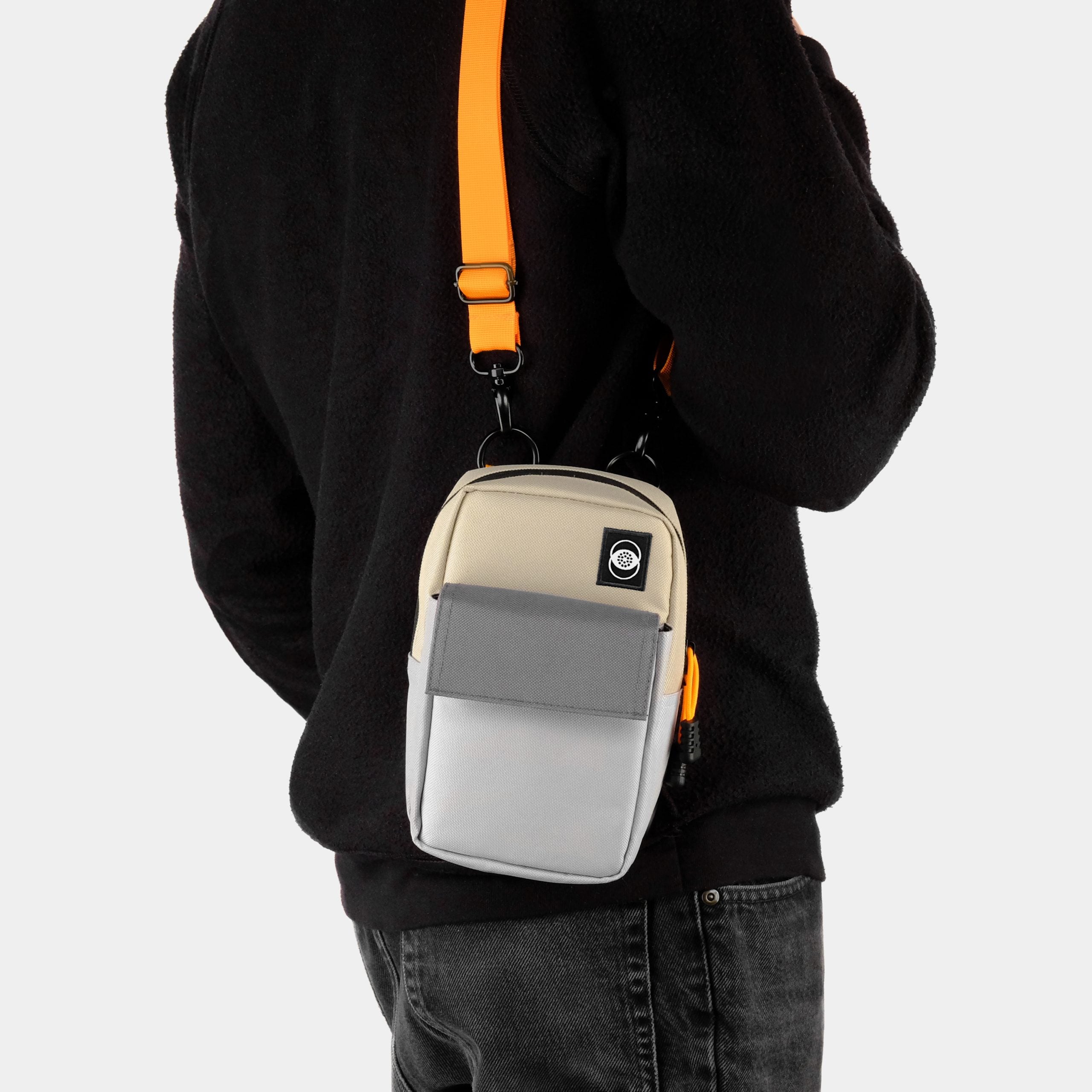 Retrospekt Polaroid SX-70 Manual Focus Camera Bag - Grey & Orange