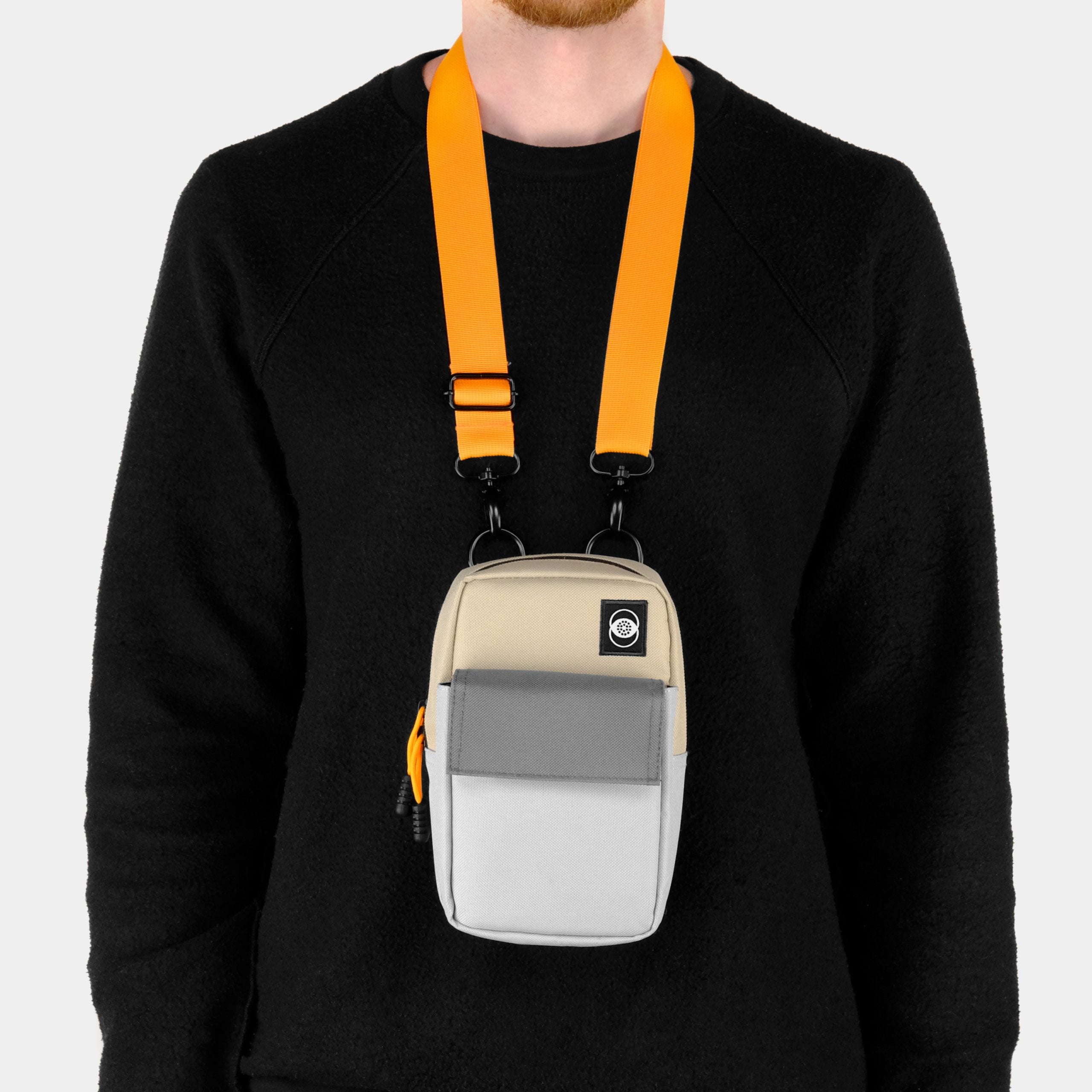 Retrospekt Polaroid SX-70 Manual Focus Camera Bag - Grey & Orange