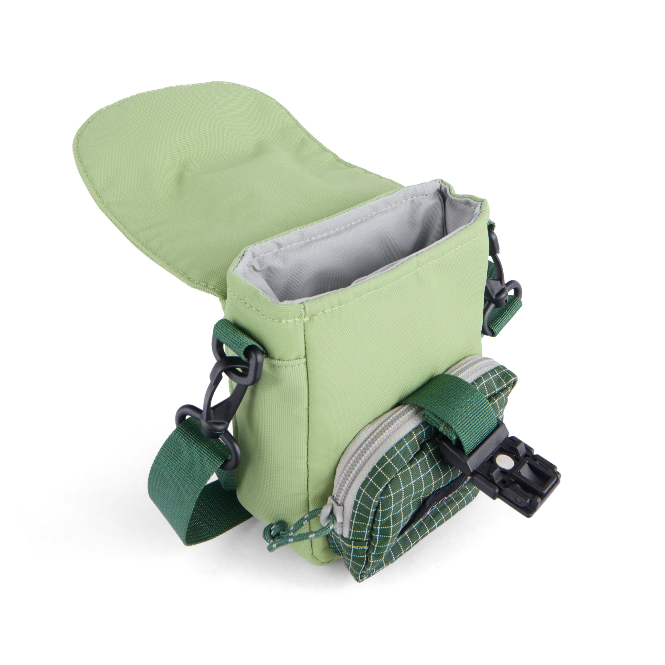Long Weekend Crossbody Camera Pouch - Moss Green