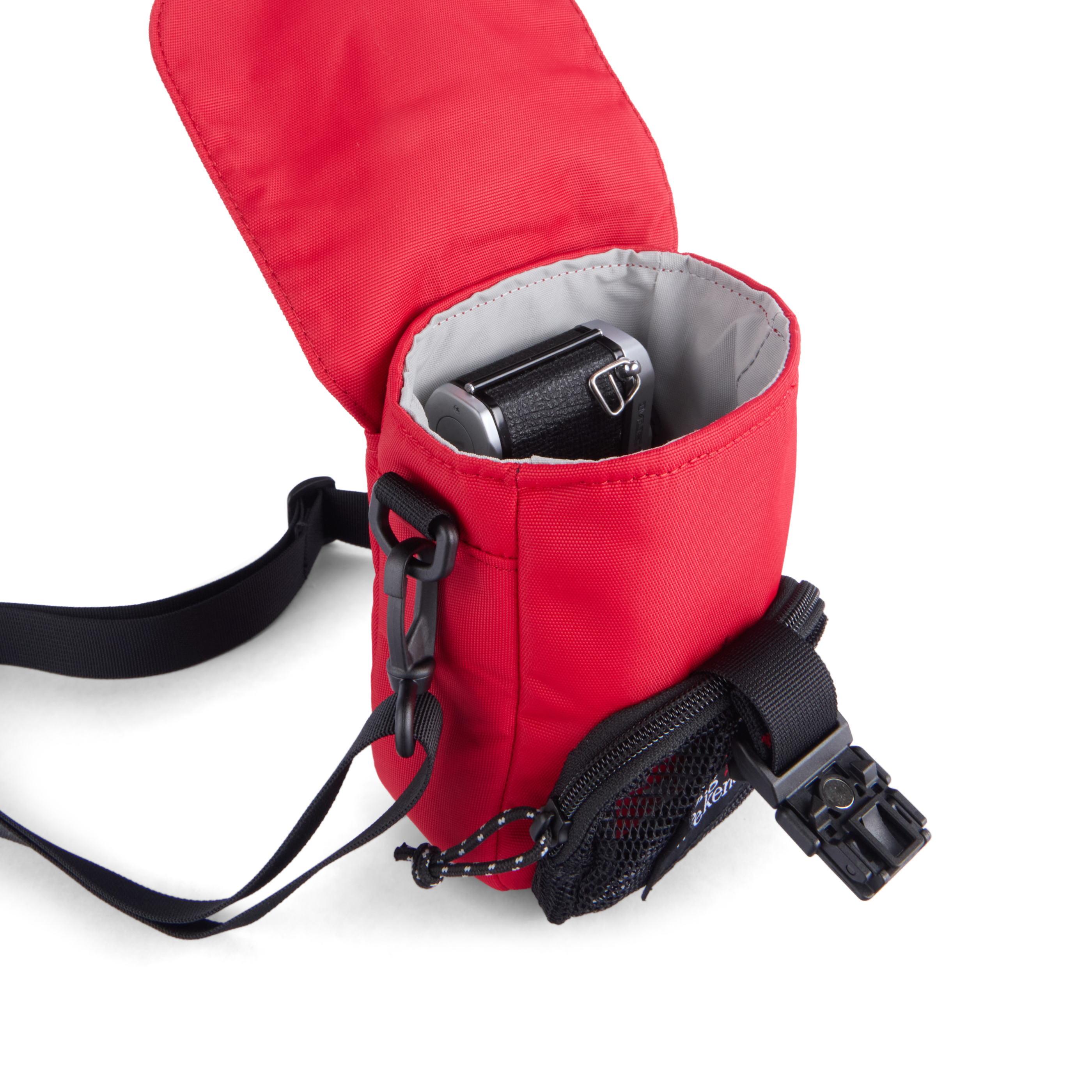 Long Weekend Crossbody Camera Pouch - Red
