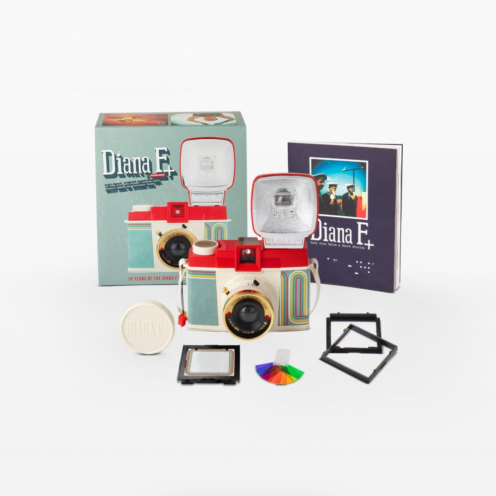 Lomography Diana F+ Camera & Flash - 10 Years Anniversary Limited Edition