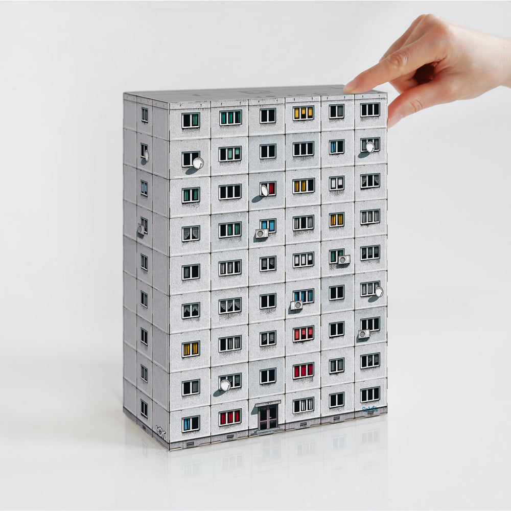 PANELKI : Construct Your Socialist Prefab Panel Block by Zupagrafika
