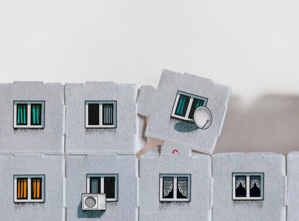 PANELKI : Construct Your Socialist Prefab Panel Block by Zupagrafika