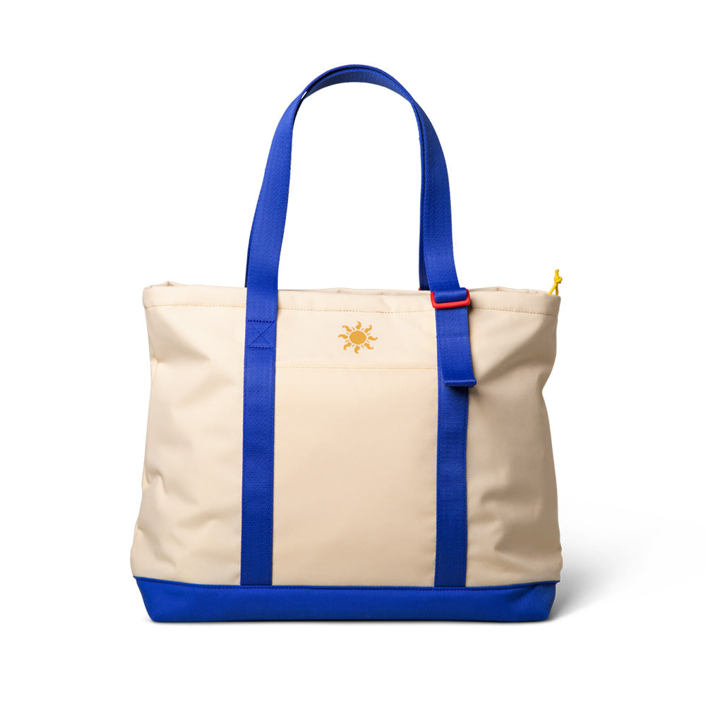 Long Weekend Beacon Tote Bag - Creme-Multi