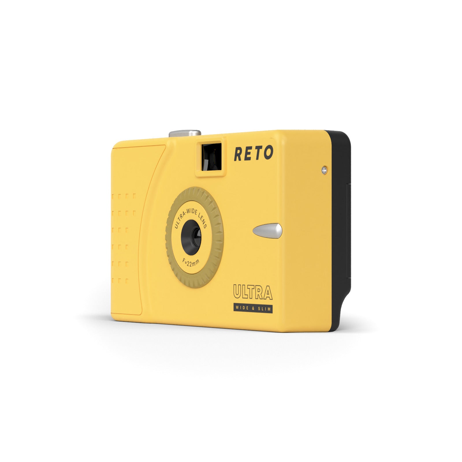RETO Ultra Wide & Slim 35mm Film Camera - Muddy Yellow