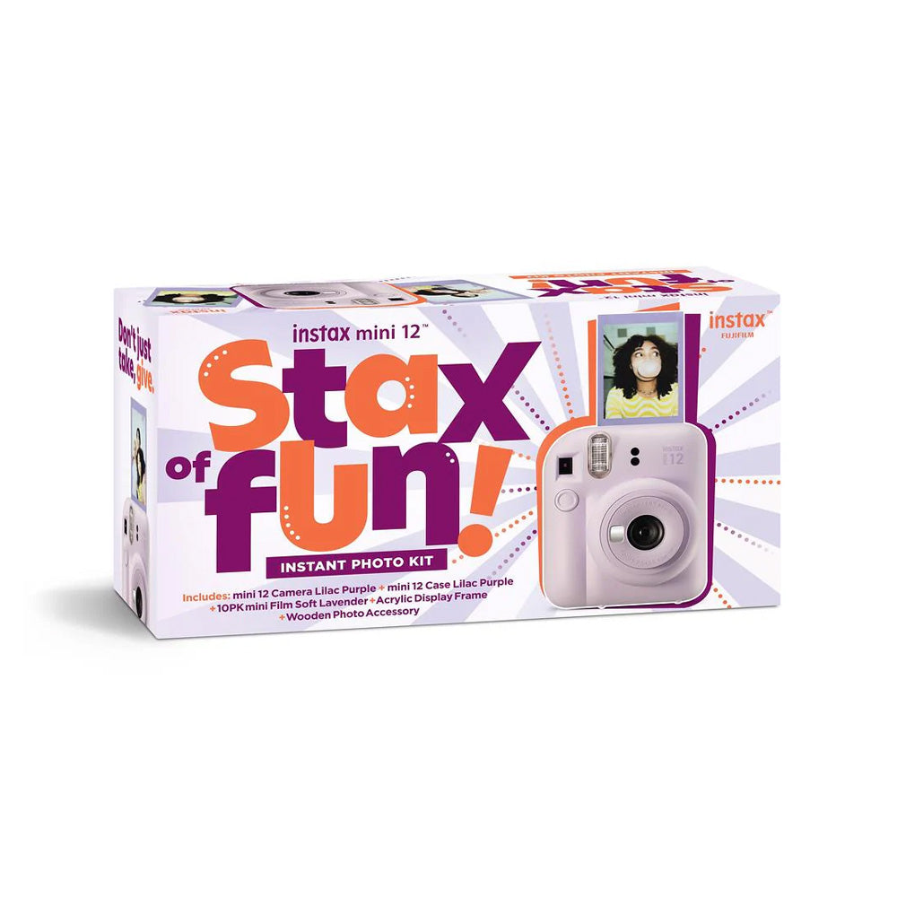 Fujifilm Instax Mini 12 Stax of Fun Instant Photo Kit