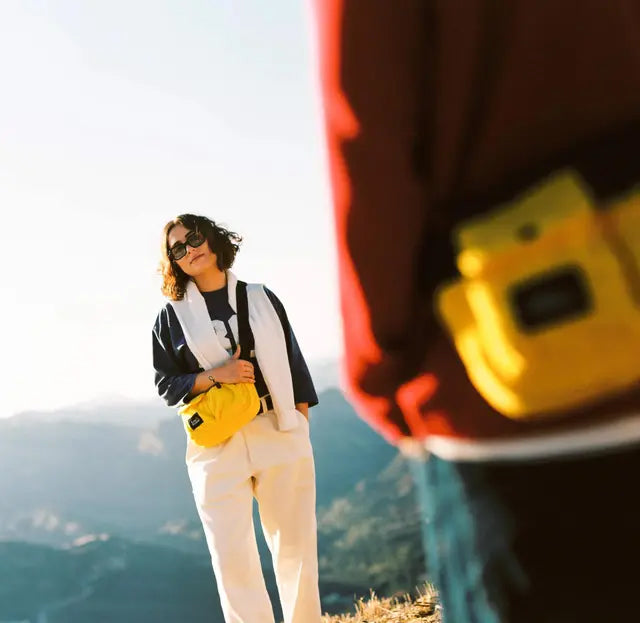 Long Weekend Santa Fe Shoulder Bag - Yellow Fleece