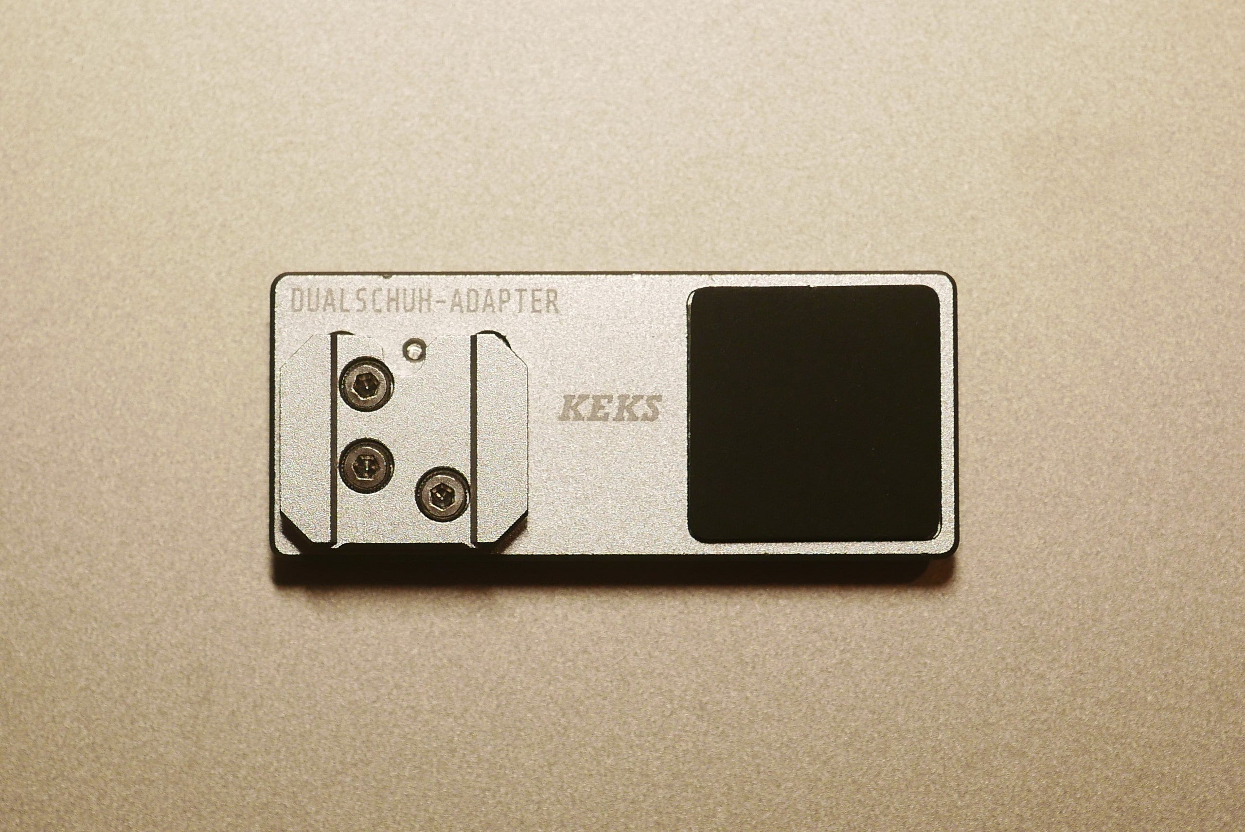KEKS Dual Shoe Adapter - Silver