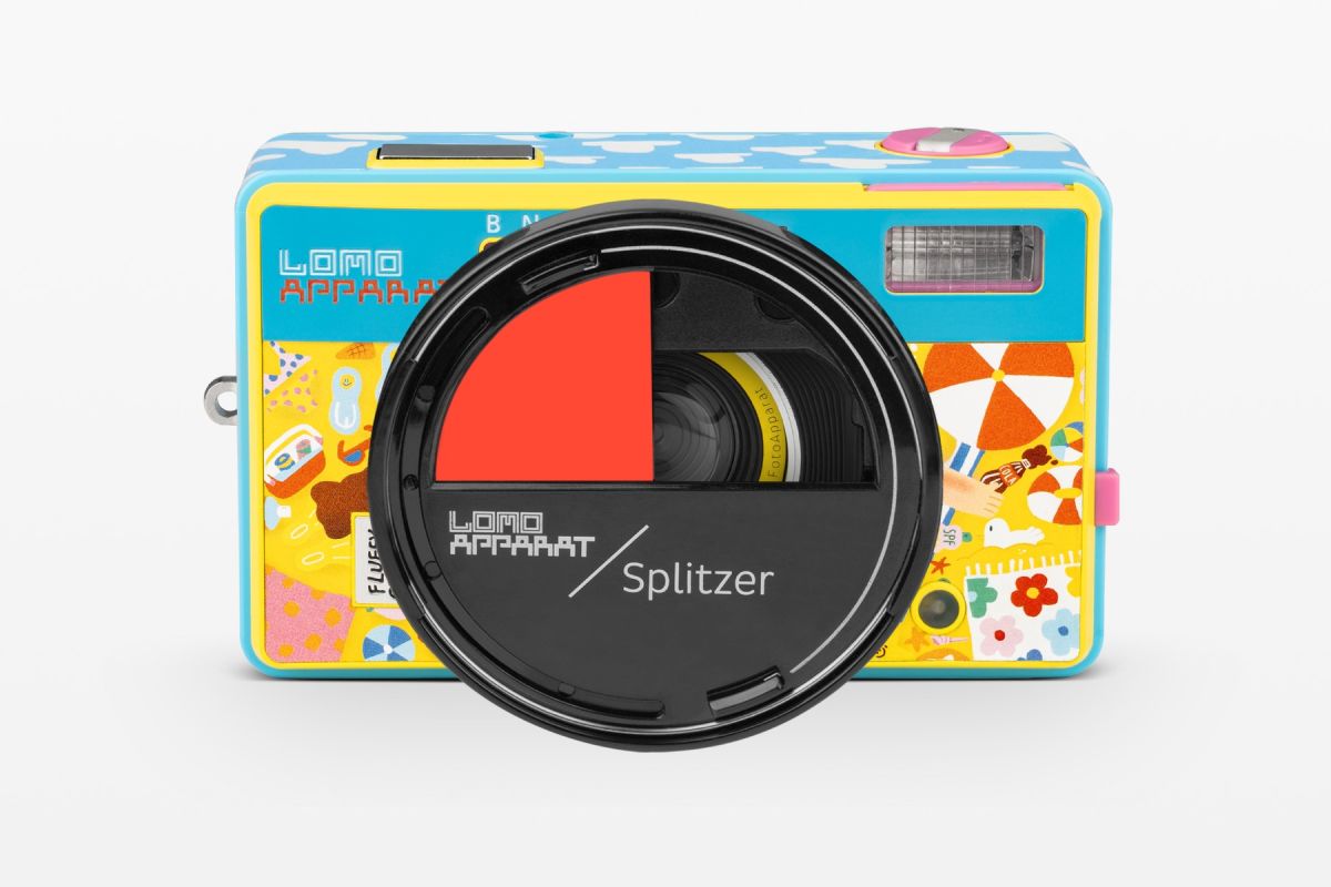Lomography LomoApparat 21mm Wide Angle 35mm Camera - Fluffy Omelet Edition