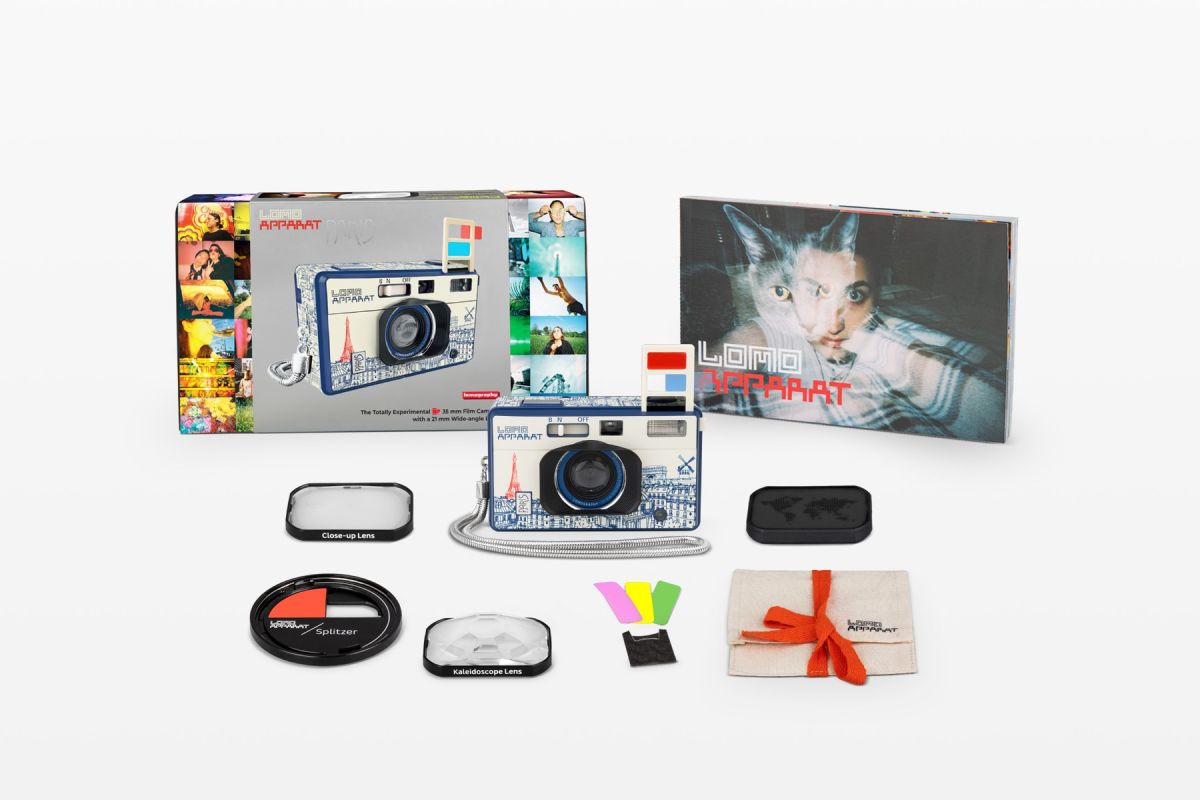 Lomography LomoApparat 21mm Wide Angle 35mm Camera - Paris Edition