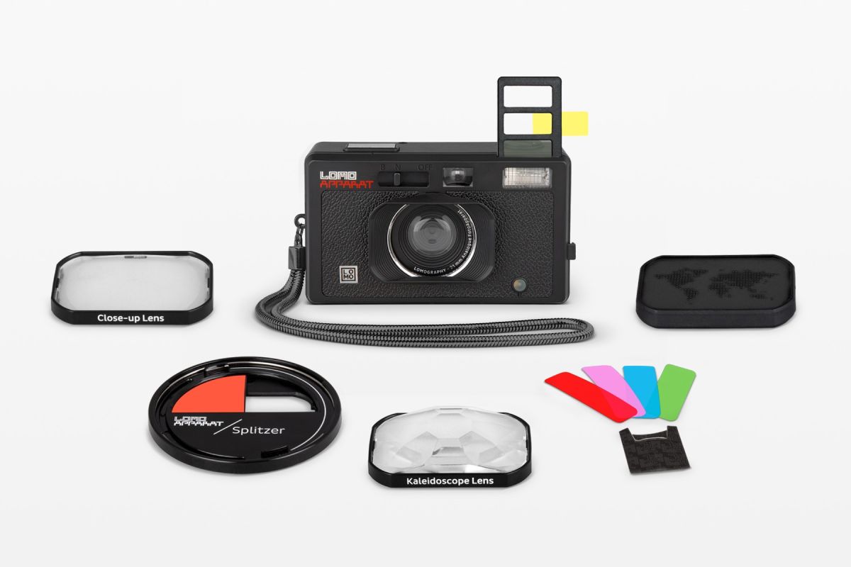 LomoApparat 21mm Wide Angle 35mm Camera - Black