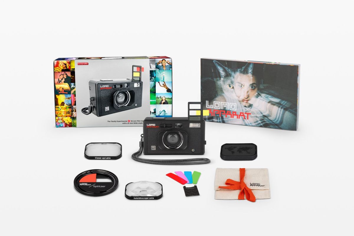 LomoApparat 21mm Wide Angle 35mm Camera - Black