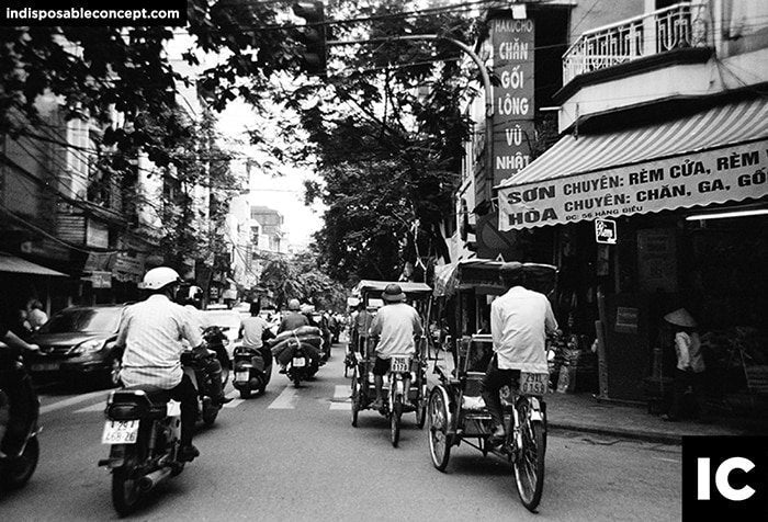 HP5+ B&W Disposable Camera