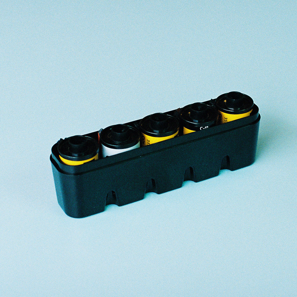 JCH 35mm Film Case - 5 Rolls - Black