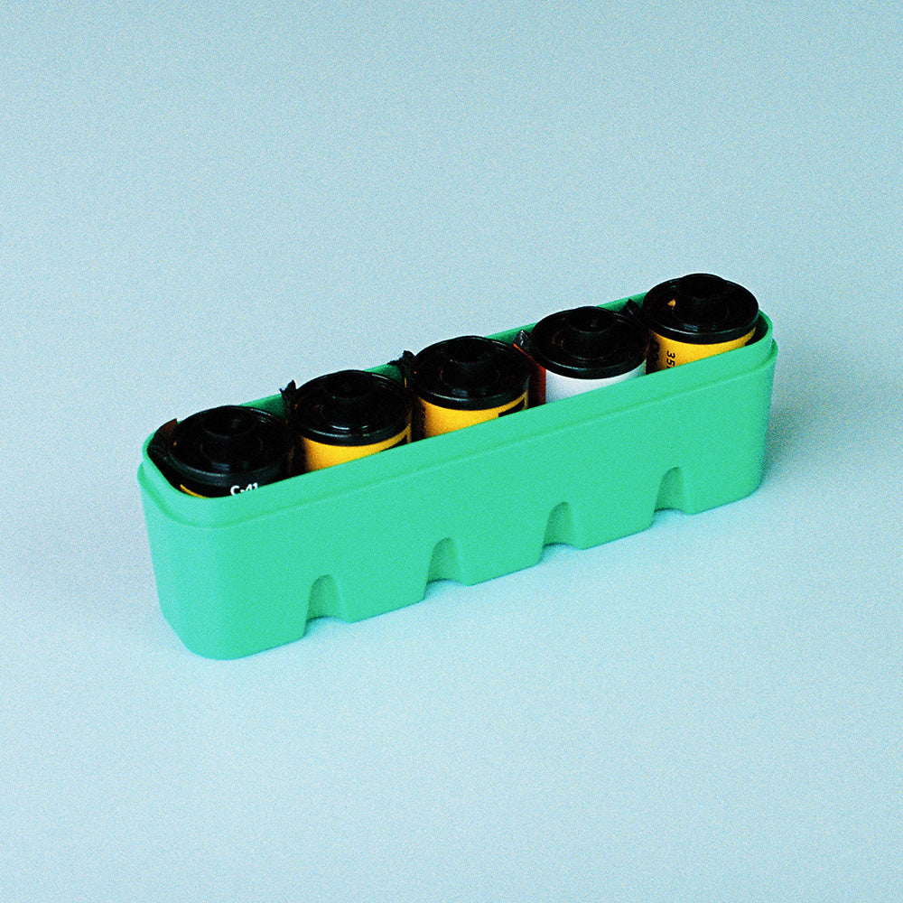 JCH 35mm Film Case - 5 Rolls - Green