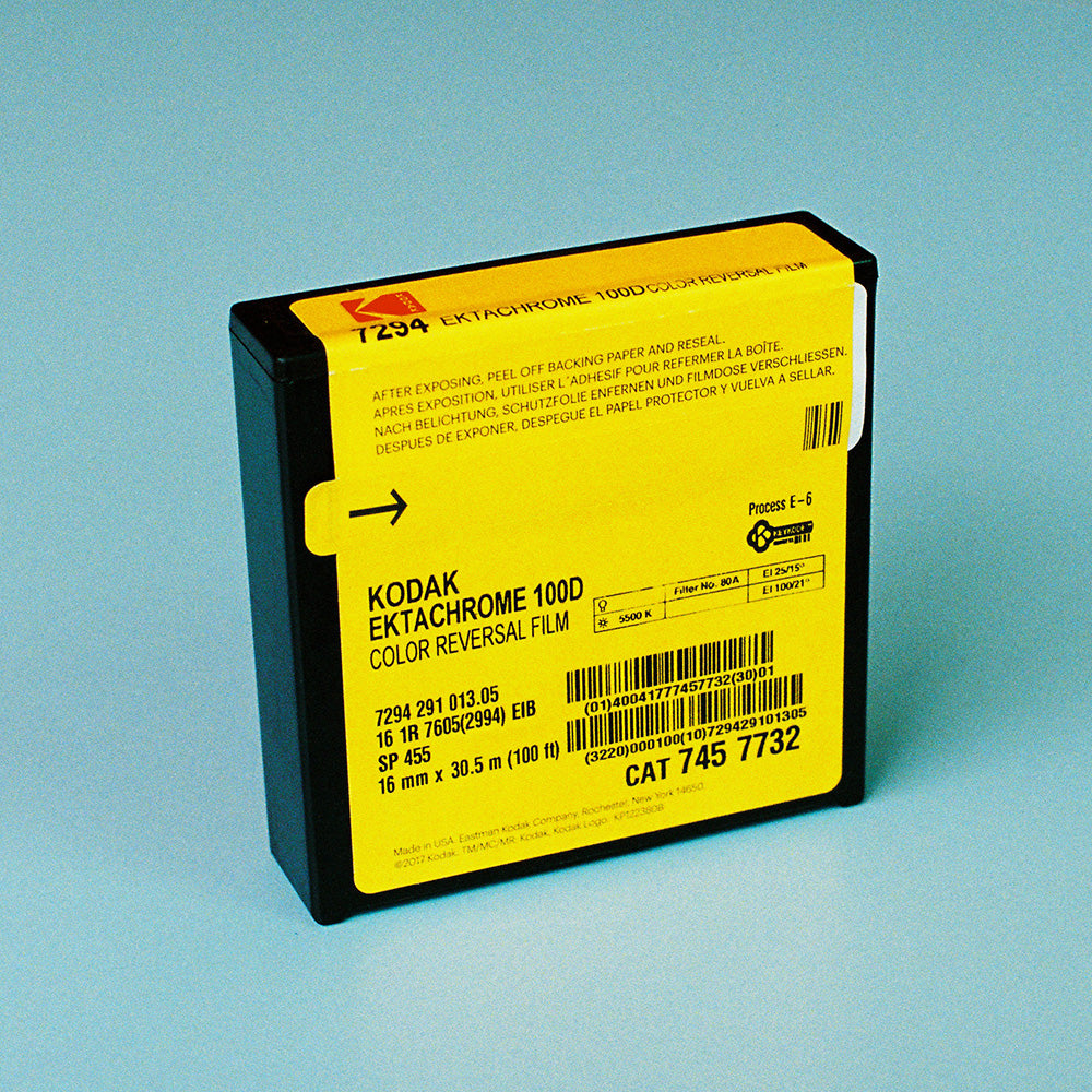 Kodak Ektachrome 100D #7294 - 100ft 16mm Film