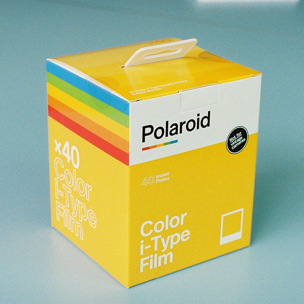 Polaroid i-Type Colour Film - 5 Film Bulk Pack (40 Photos)