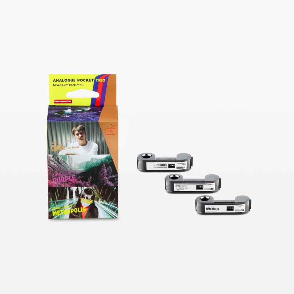 Lomography Analogue Pocket Trio - 110 Film Pack