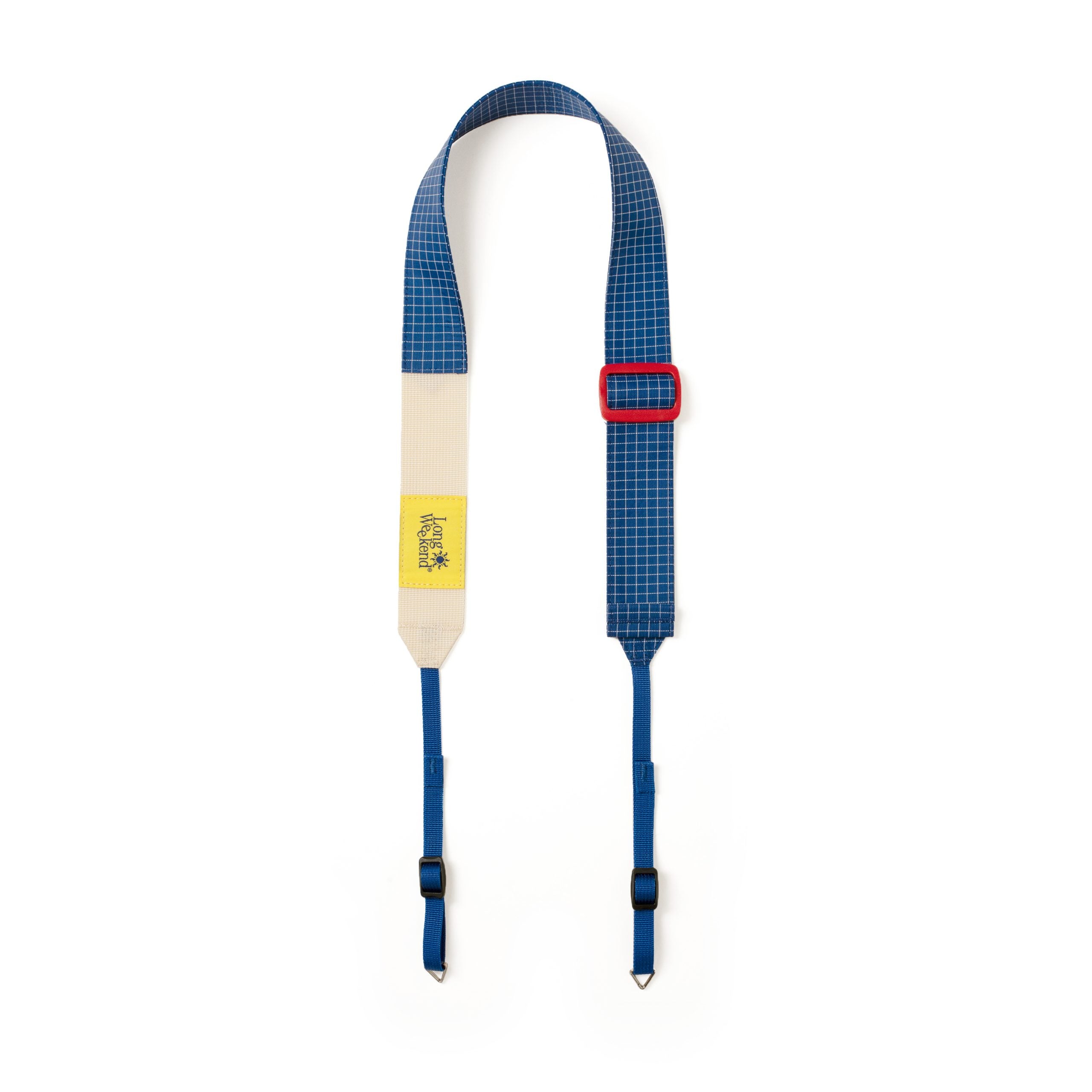 Long Weekend Neck Strap - Cream Multi