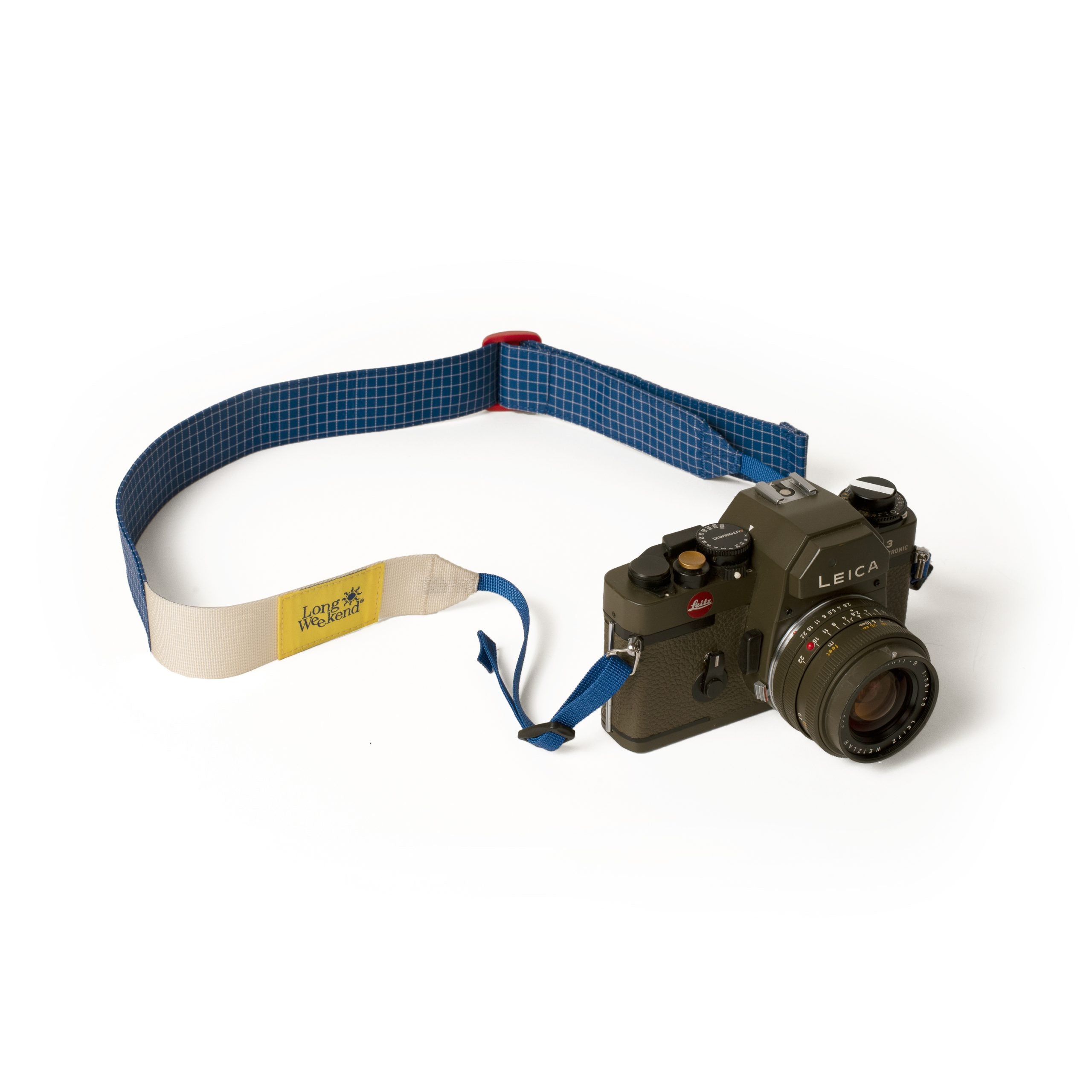 Long Weekend Neck Strap - Cream Multi