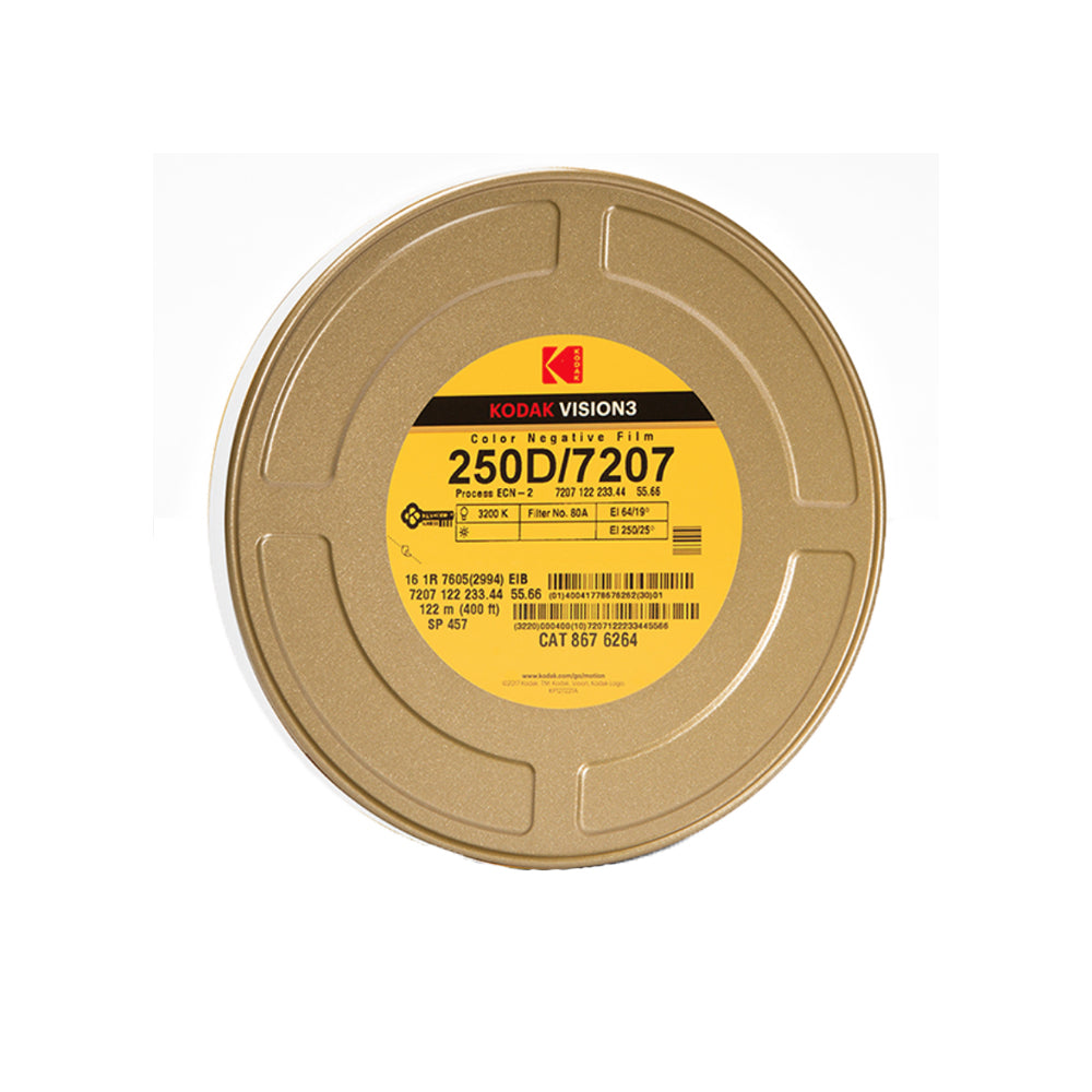 Kodak Vision3 250D #7207 - 400ft 16mm Film
