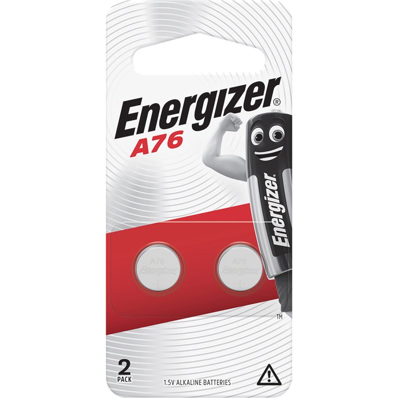 Energizer LR44 (A76) Camera Battery - 2 Pack