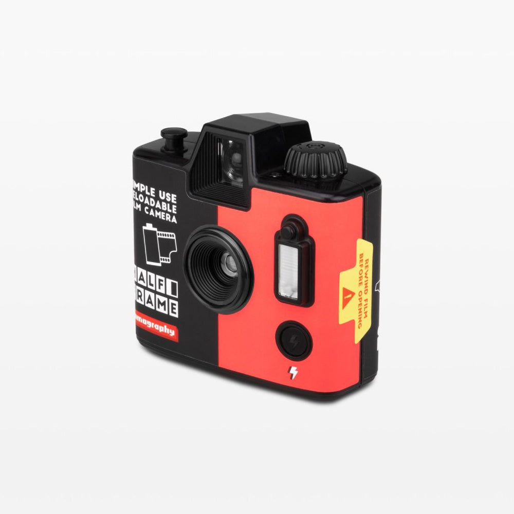 Lomography Simple Use Half-Frame Film Camera - Black & White