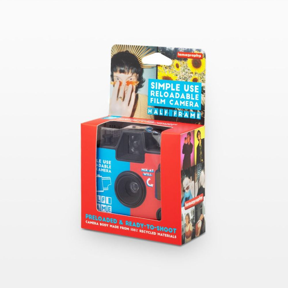 Lomography Simple Use Half-Frame Film Camera - Classicolor 200 35mm