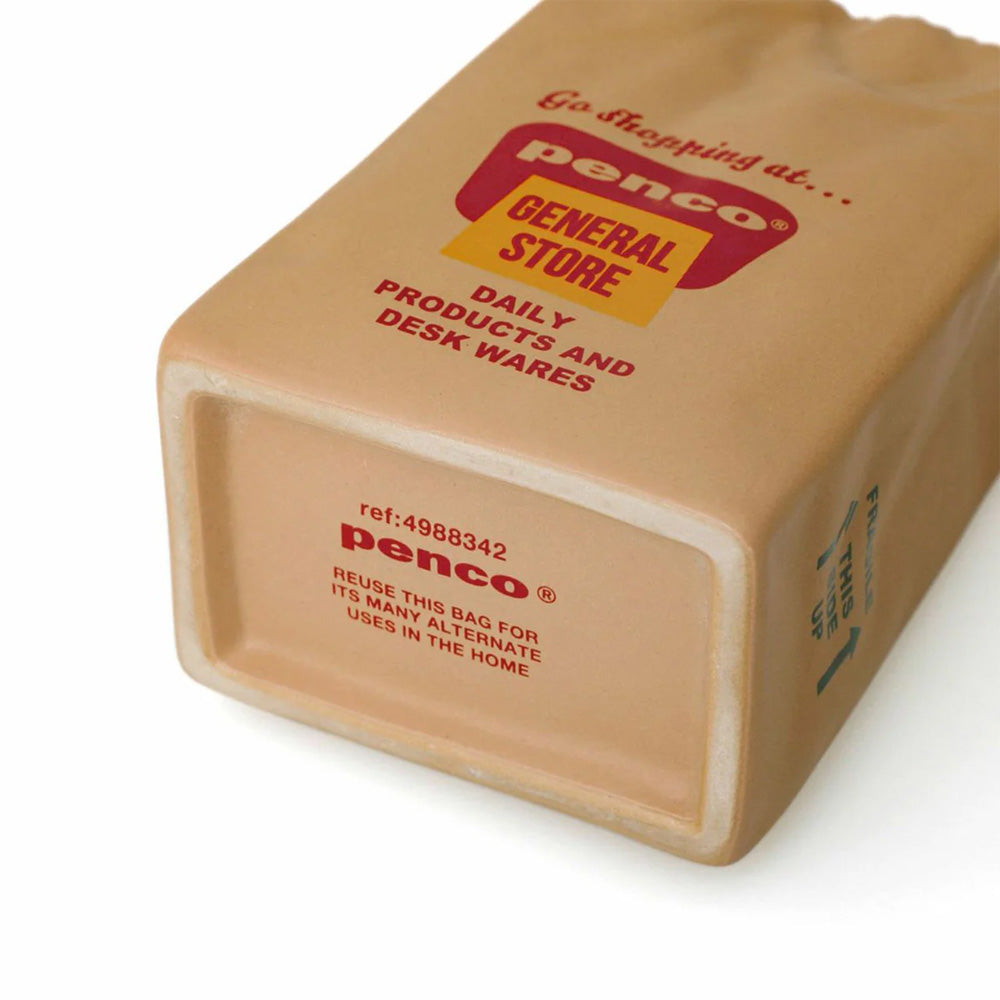 Penco Ceramic 'Brown Paper Bag' Stand
