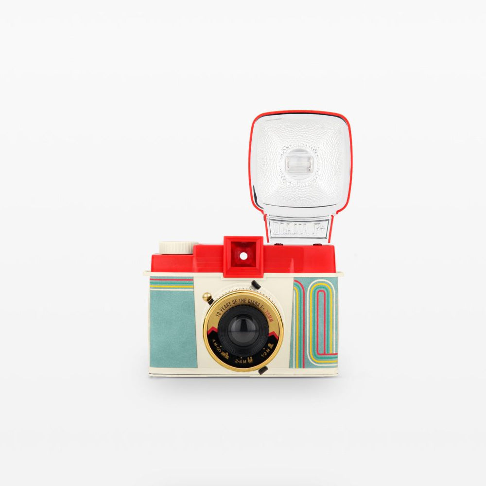 Lomography Diana F+ Camera & Flash - 10 Years Anniversary Limited Edition
