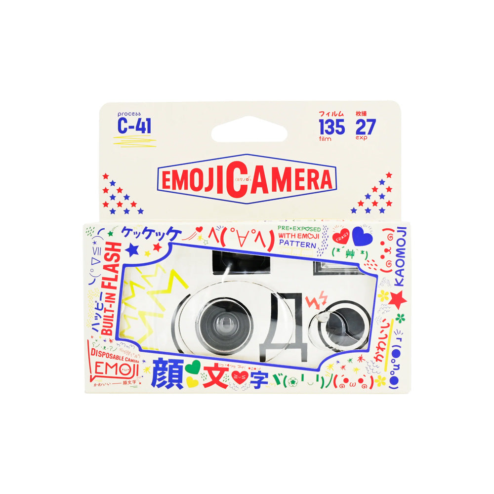 Emoticon 'EmojiCamera' 400 35mm Disposable Camera
