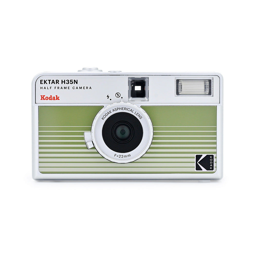 Kodak Ektar H35N Half-Frame Camera - Striped Green