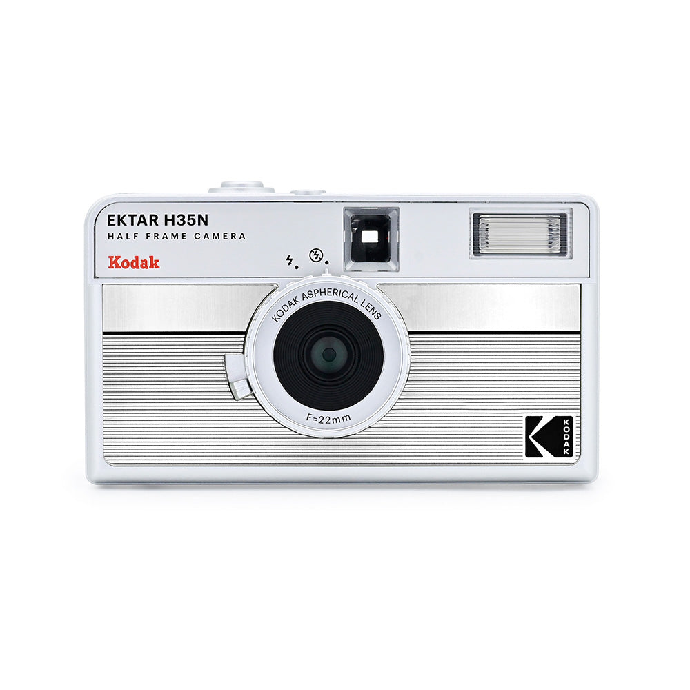 Kodak Ektar H35N Half-Frame Camera - Striped Silver
