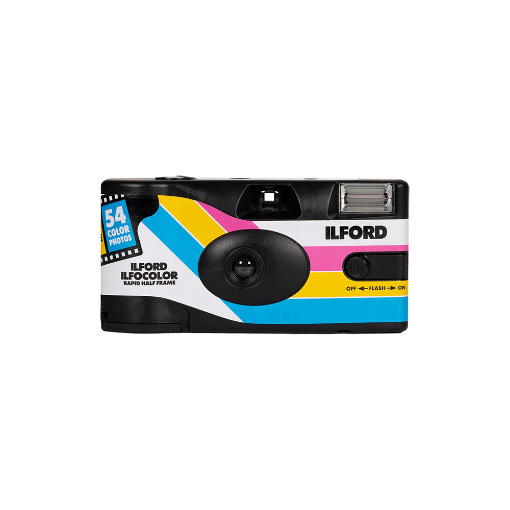 IlfoColor Rapid Half-Frame Disposable Camera (54 Exposures)