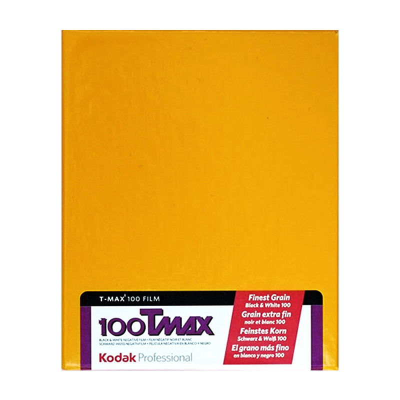Kodak T-Max 100 4x5 - 10 Sheets (EXP: 05/25)