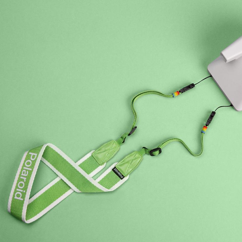 Polaroid Flat Camera Strap - Green