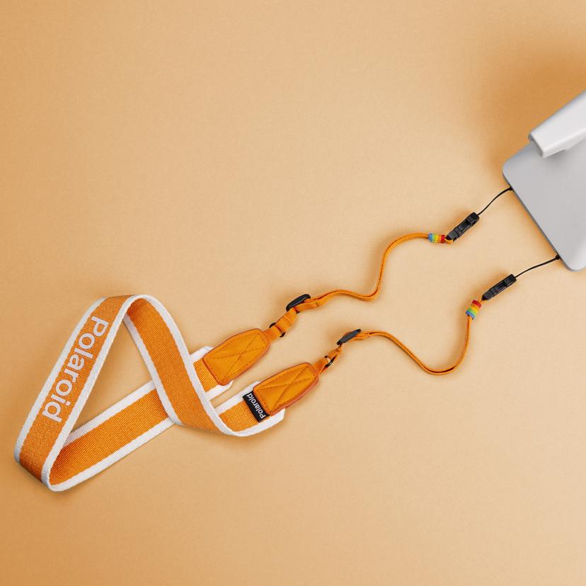 Polaroid Flat Camera Strap - Orange