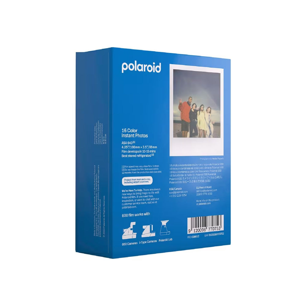 600 Colour Film - Double Pack (16 Photos)
