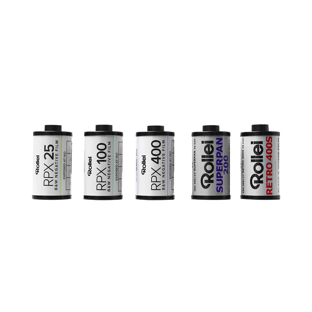 Rollei 'Fantastic 5' 35mm B&W Film Bundle
