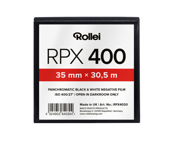 RPX 400 35mm -100ft Bulk Roll