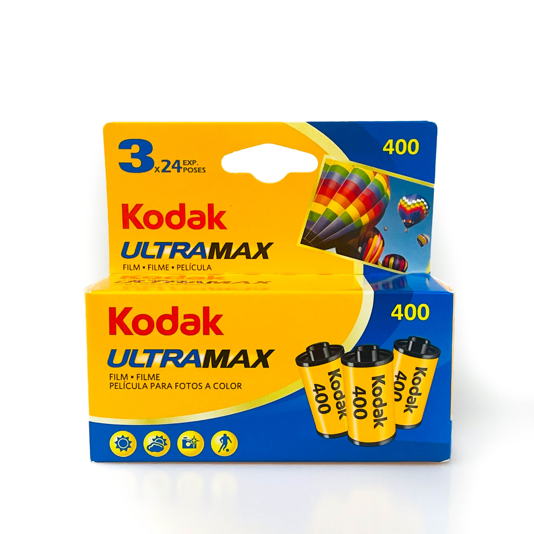 Ultramax 400 35mm 24exp - 3 Pack