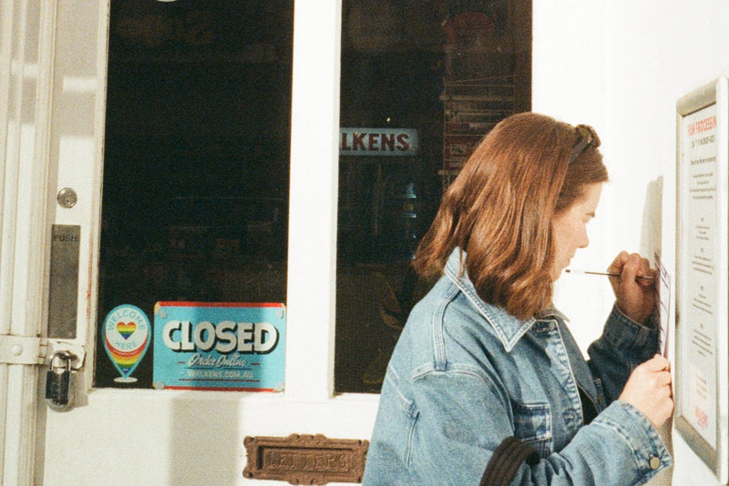 🌃 Our storefront - After hours