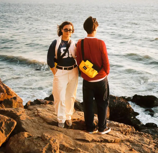 Long Weekend Santa Fe Shoulder Bag - Yellow Fleece